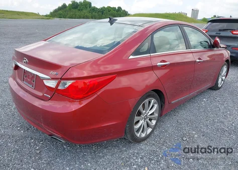 2012 Hyundai Sonata Limited 2.0T from USA, damaged, VIN 5NPEC4ABXCH484125